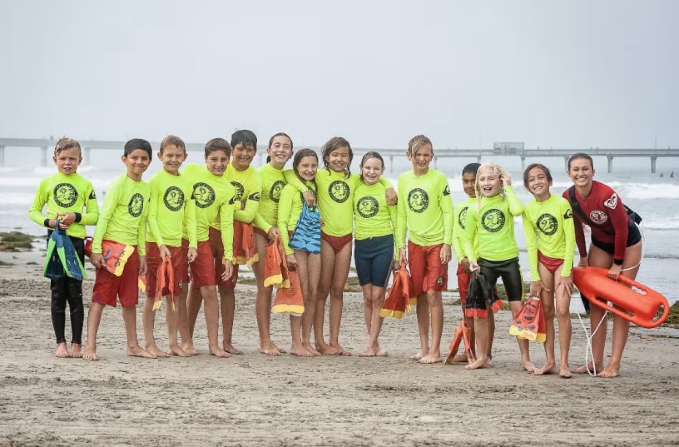 Junior Lifeguard group photo
